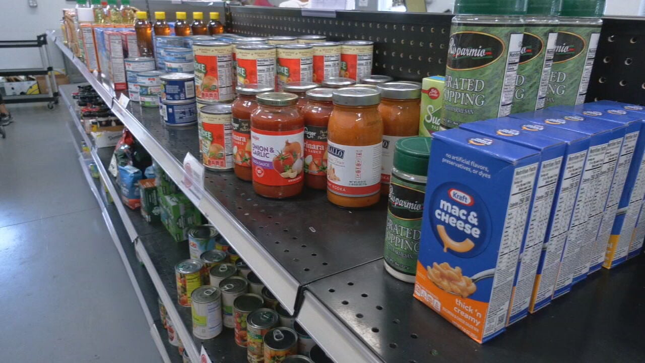 Sister Visitor Center food pantry